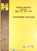 Hyster-Hyster S60B & H60C, Forklift, Owner\'s Manual Year 1968-H60C-S60B-02